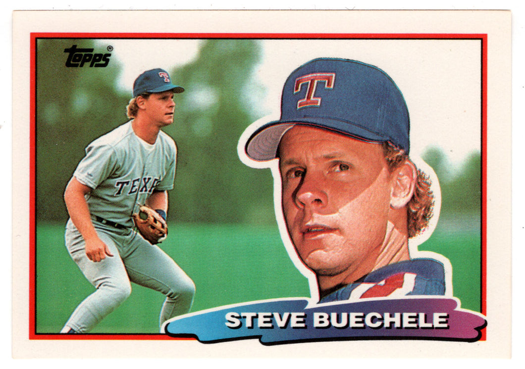 Steve Buechele - Texas Rangers (MLB Baseball Card) 1988 Topps Big # 104 Mint