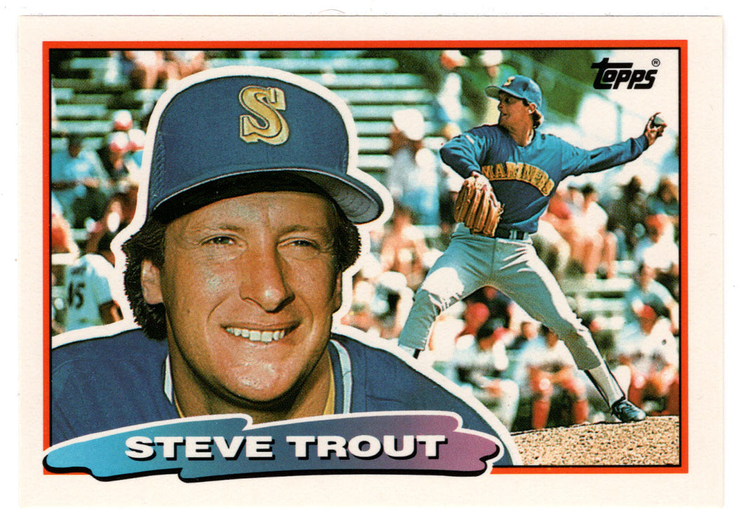 Steve Trout - New York Yankees (MLB Baseball Card) 1988 Topps Big # 107 Mint
