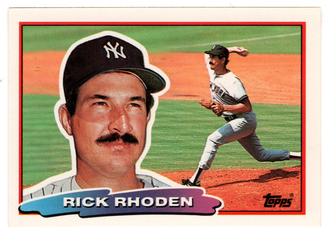 Rick Rhoden - New York Yankees (MLB Baseball Card) 1988 Topps Big # 108 Mint