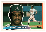 Ken Griffey - Atlanta Braves (MLB Baseball Card) 1988 Topps Big # 110 Mint