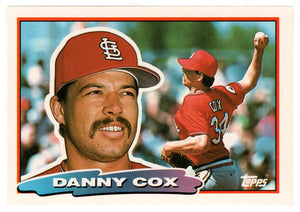 Danny Cox - St. Louis Cardinals (MLB Baseball Card) 1988 Topps Big # 111 Mint