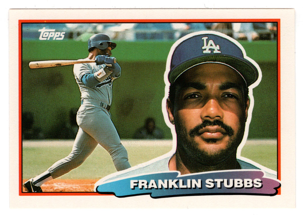 Franklin Stubbs - Los Angeles Dodgers (MLB Baseball Card) 1988 Topps Big # 112 Mint