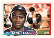 Mel Hall - Cleveland Indians (MLB Baseball Card) 1988 Topps Big # 114 Mint