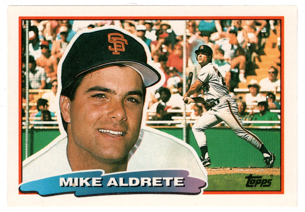 Mike Aldrete - San Francisco Giants (MLB Baseball Card) 1988 Topps Big # 119 Mint