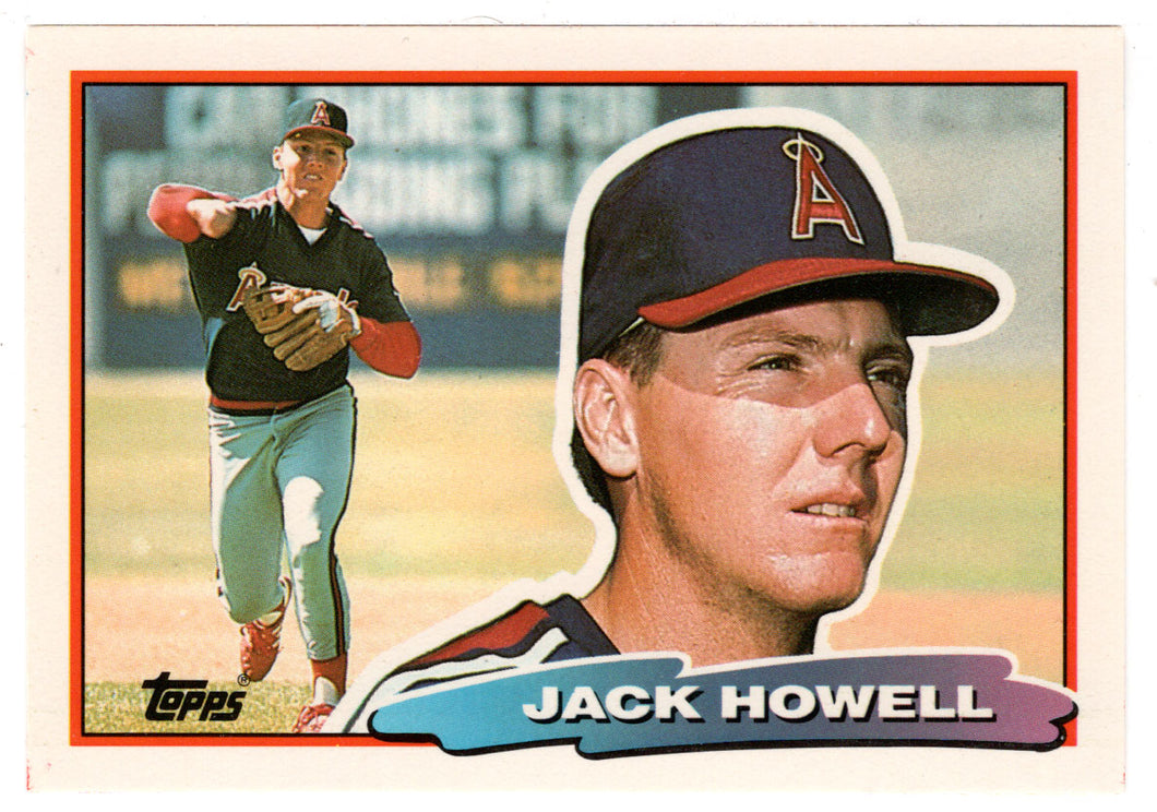 Jack Howell - California Angels (MLB Baseball Card) 1988 Topps Big # 121 Mint