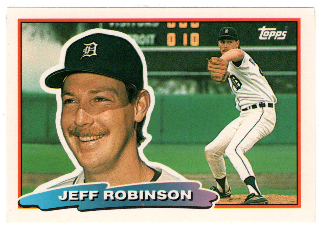 Jeff Robinson - Pittsburgh Pirates (MLB Baseball Card) 1988 Topps Big # 123 Mint
