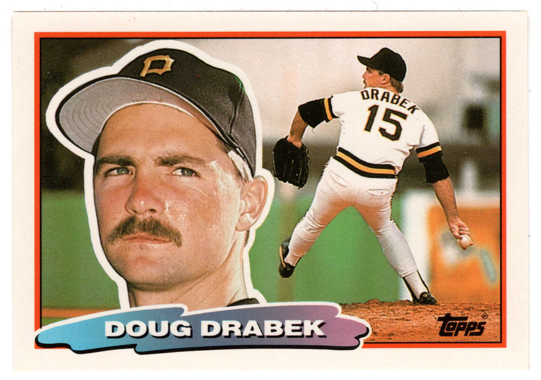 Doug Drabek - Pittsburgh Pirates (MLB Baseball Card) 1988 Topps Big # 124 Mint