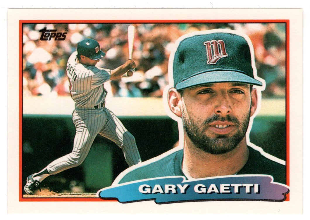 Gary Gaetti - Minnesota Twins (MLB Baseball Card) 1988 Topps Big # 127 Mint