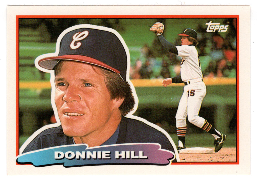 Donnie Hill - Chicago White Sox (MLB Baseball Card) 1988 Topps Big # 137 Mint