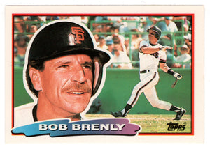 Bob Brenly - San Francisco Giants (MLB Baseball Card) 1988 Topps Big # 143 Mint