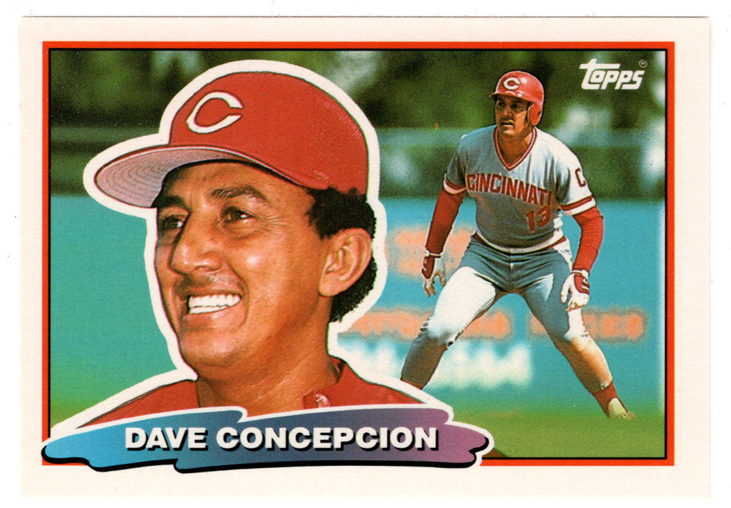 Dave Concepcion - Cincinnati Reds (MLB Baseball Card) 1988 Topps Big # 144 Mint