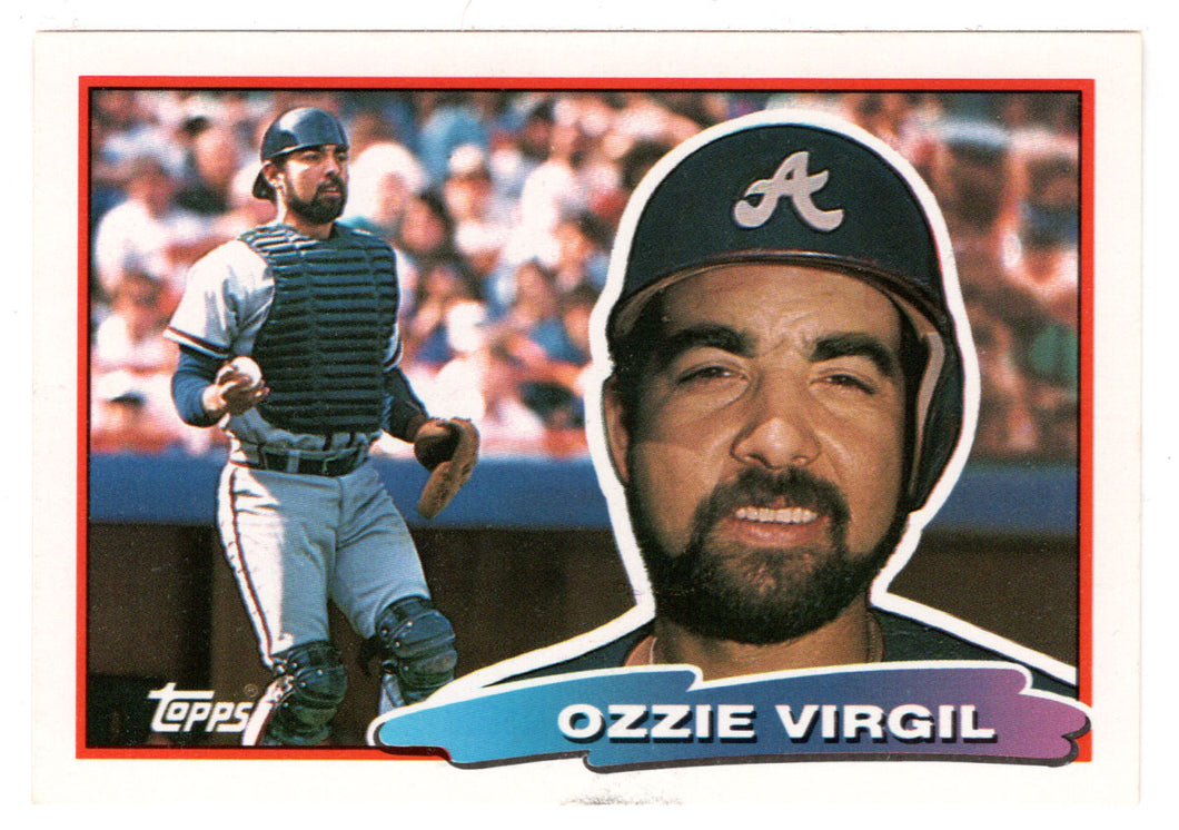 Ozzie Virgil - Atlanta Braves (MLB Baseball Card) 1988 Topps Big # 148 Mint
