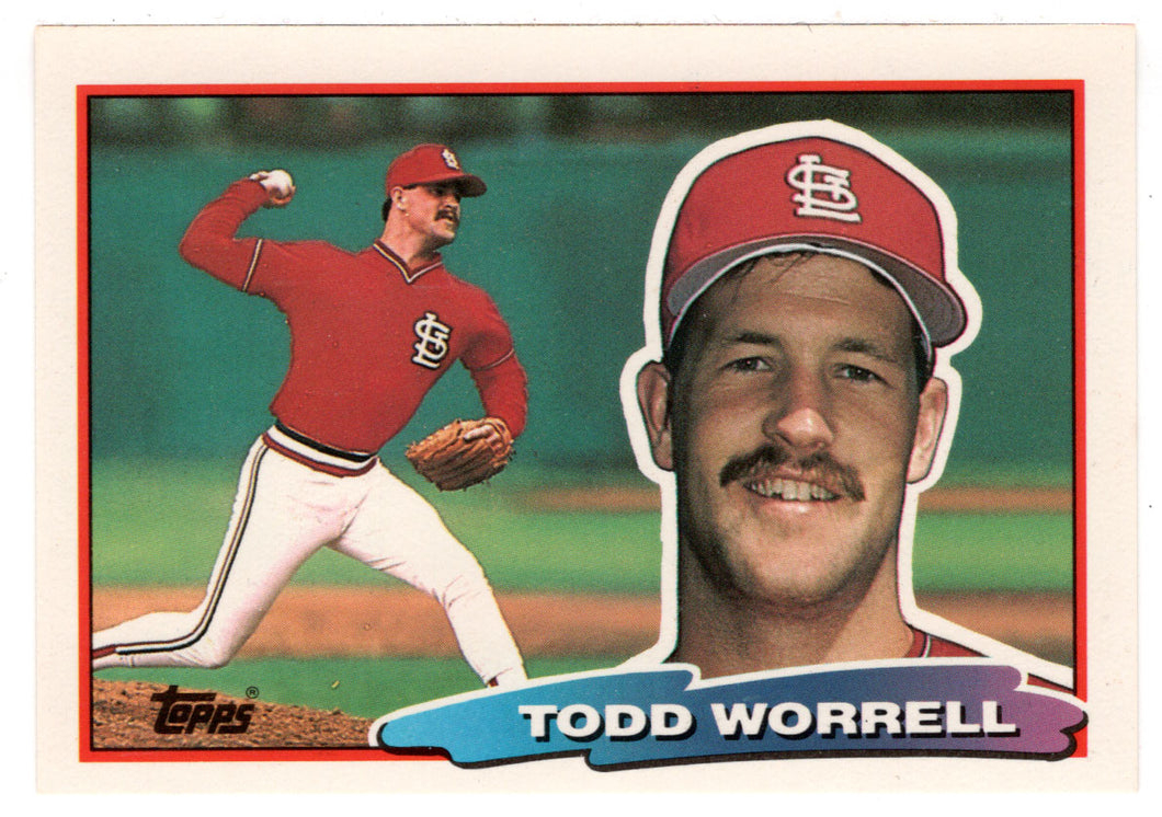 Todd Worrell - St. Louis Cardinals (MLB Baseball Card) 1988 Topps Big # 149 Mint