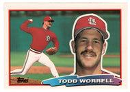 Todd Worrell - St. Louis Cardinals (MLB Baseball Card) 1988 Topps Big # 149 Mint