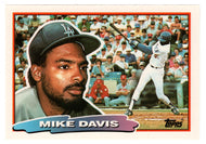 Mike Davis - Oakland Athletics (MLB Baseball Card) 1988 Topps Big # 154 Mint