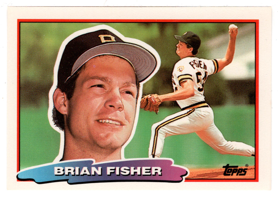 Brian Fisher - Pittsburgh Pirates (MLB Baseball Card) 1988 Topps Big # 159 Mint