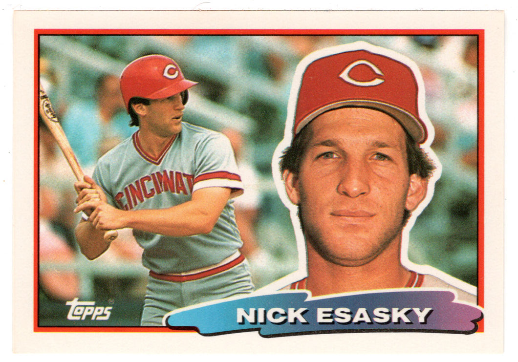 Nick Esasky - Cincinnati Reds (MLB Baseball Card) 1988 Topps Big # 167 Mint