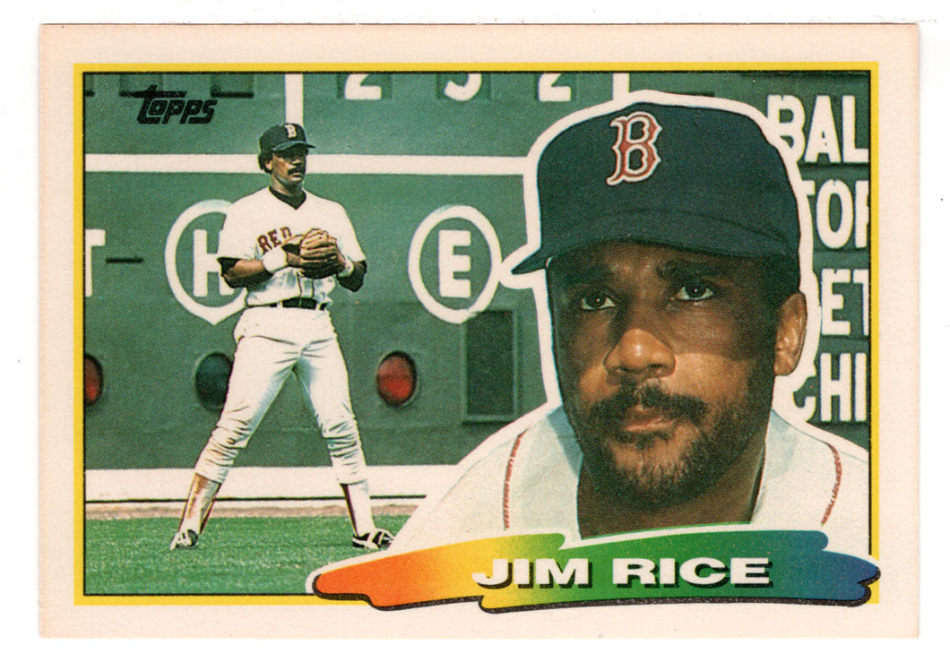Jim Rice - Boston Red Sox (MLB Baseball Card) 1988 Topps Big # 181 Mint