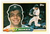 Matt Nokes - Detroit Tigers (MLB Baseball Card) 1988 Topps Big # 185 Mint