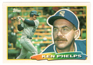 Ken Phelps - Seattle Mariners (MLB Baseball Card) 1988 Topps Big # 189 Mint