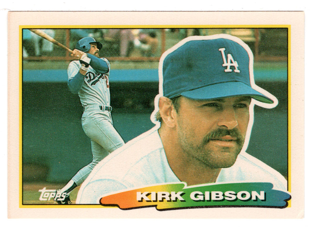 Kirk Gibson - Detroit Tigers (MLB Baseball Card) 1988 Topps Big # 191 Mint