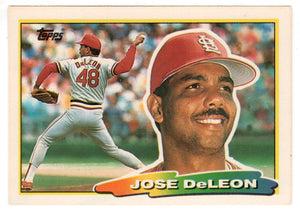 Jose DeLeon - Chicago White Sox (MLB Baseball Card) 1988 Topps Big # 194 Mint