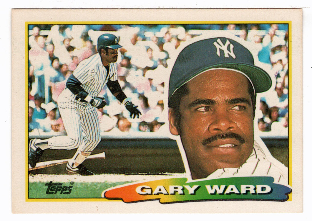 Gary Ward - New York Yankees (MLB Baseball Card) 1988 Topps Big # 195 Mint