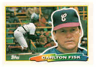 Carlton Fisk - Chicago White Sox (MLB Baseball Card) 1988 Topps Big # 198 Mint