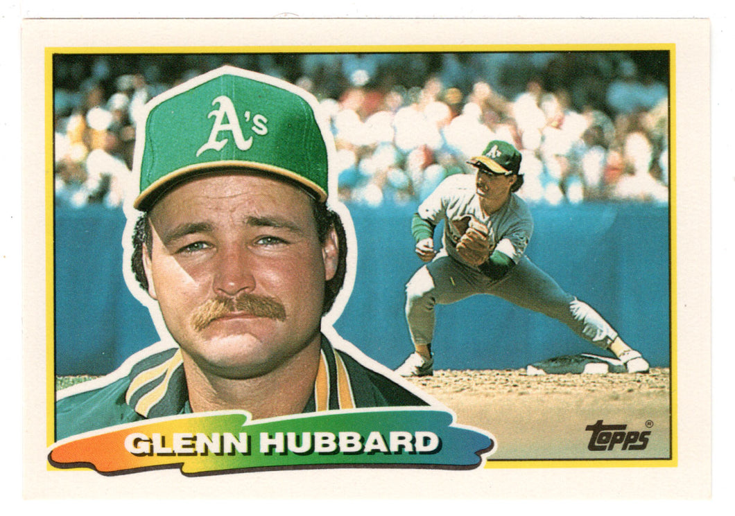 Glenn Hubbard - Atlanta Braves (MLB Baseball Card) 1988 Topps Big # 200 Mint