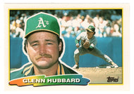 Glenn Hubbard - Atlanta Braves (MLB Baseball Card) 1988 Topps Big # 200 Mint