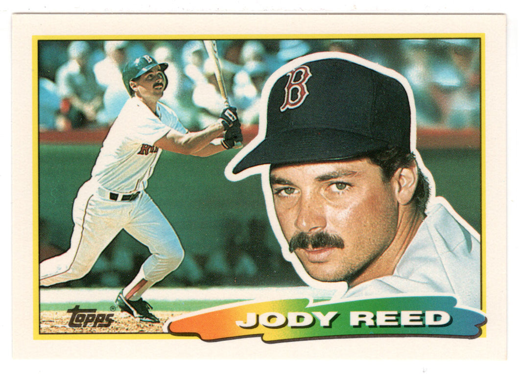 Jody Reed - Boston Red Sox (MLB Baseball Card) 1988 Topps Big # 202 Mint