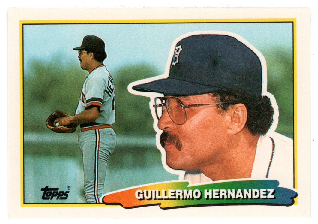 Willie Hernandez - Detroit Tigers (MLB Baseball Card) 1988 Topps Big # 206 Mint