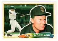 Keith Moreland - Chicago Cubs (MLB Baseball Card) 1988 Topps Big # 207 Mint