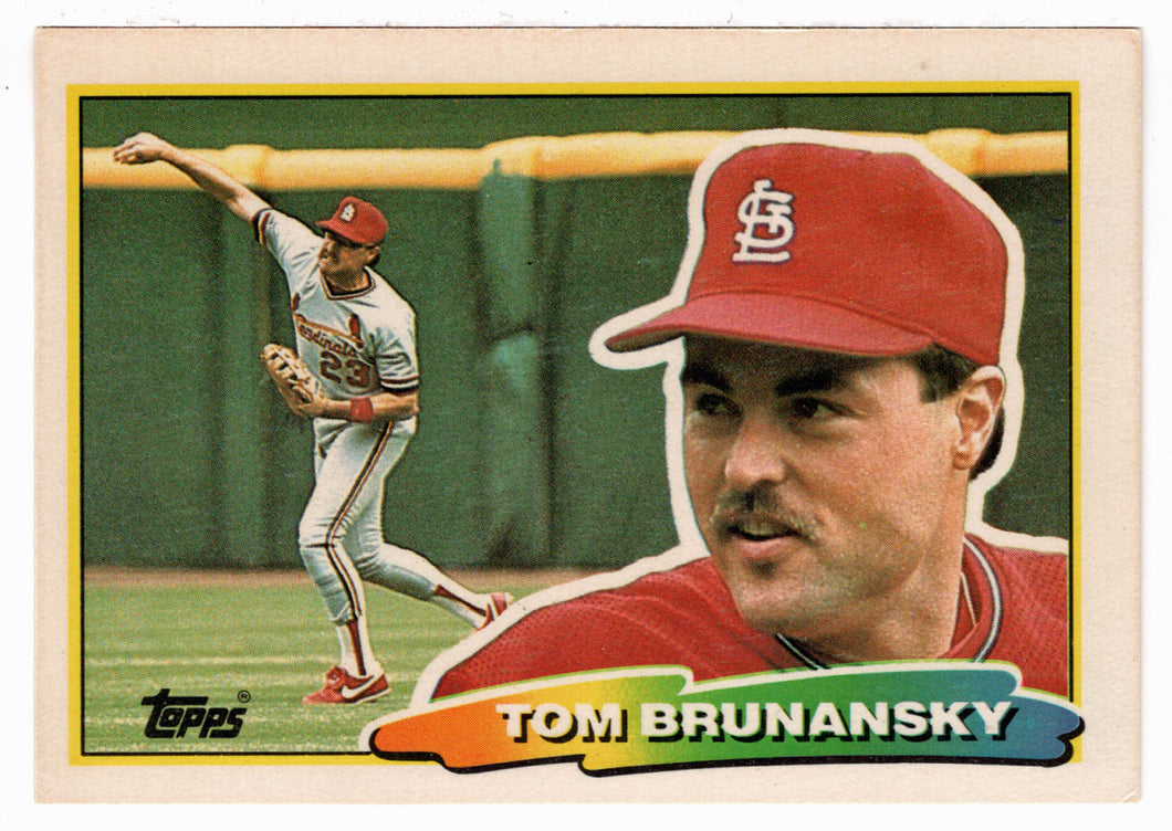 Tom Brunansky - Minnesota Twins (MLB Baseball Card) 1988 Topps Big # 211 Mint