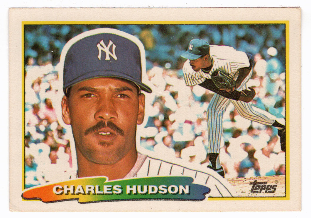 Charles Hudson - New York Yankees (MLB Baseball Card) 1988 Topps Big # 212 Mint
