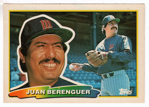 Juan Berenguer - Minnesota Twins (MLB Baseball Card) 1988 Topps Big # 222 Mint
