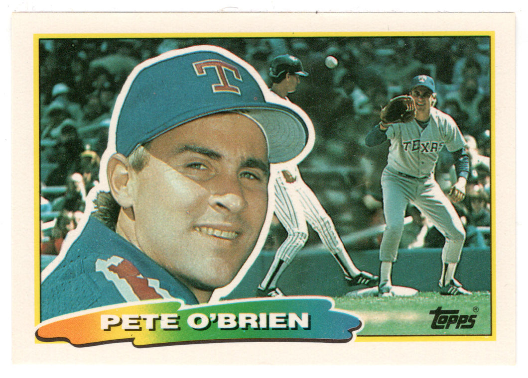 Pete O'Brien - Texas Rangers (MLB Baseball Card) 1988 Topps Big # 227 Mint
