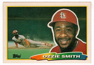 Ozzie Smith - St. Louis Cardinals (MLB Baseball Card) 1988 Topps Big # 228 Mint