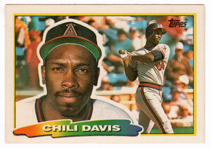 Chili Davis - San Francisco Giants (MLB Baseball Card) 1988 Topps Big # 235 Mint