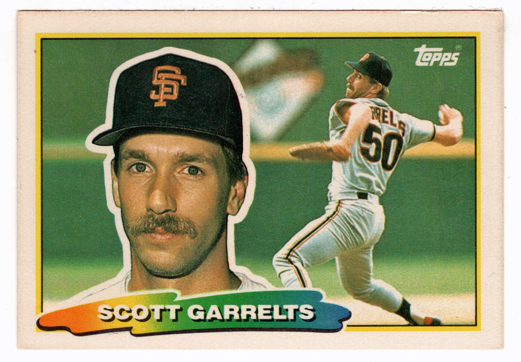 Scott Garrelts - San Francisco Giants (MLB Baseball Card) 1988 Topps Big # 240 Mint