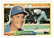 Bill Wegman - Milwaukee Brewers (MLB Baseball Card) 1988 Topps Big # 244 Mint