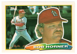 Bob Horner - St. Louis Cardinals (MLB Baseball Card) 1988 Topps Big # 245 Mint