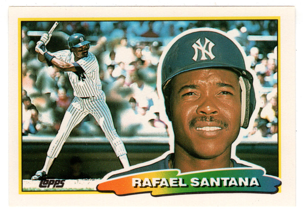 Rafael Santana - New York Mets (MLB Baseball Card) 1988 Topps Big # 246 Mint