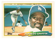 Alfredo Griffin - Oakland Athletics (MLB Baseball Card) 1988 Topps Big # 247 Mint