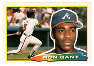 Ron Gant - Atlanta Braves (MLB Baseball Card) 1988 Topps Big # 249 Mint