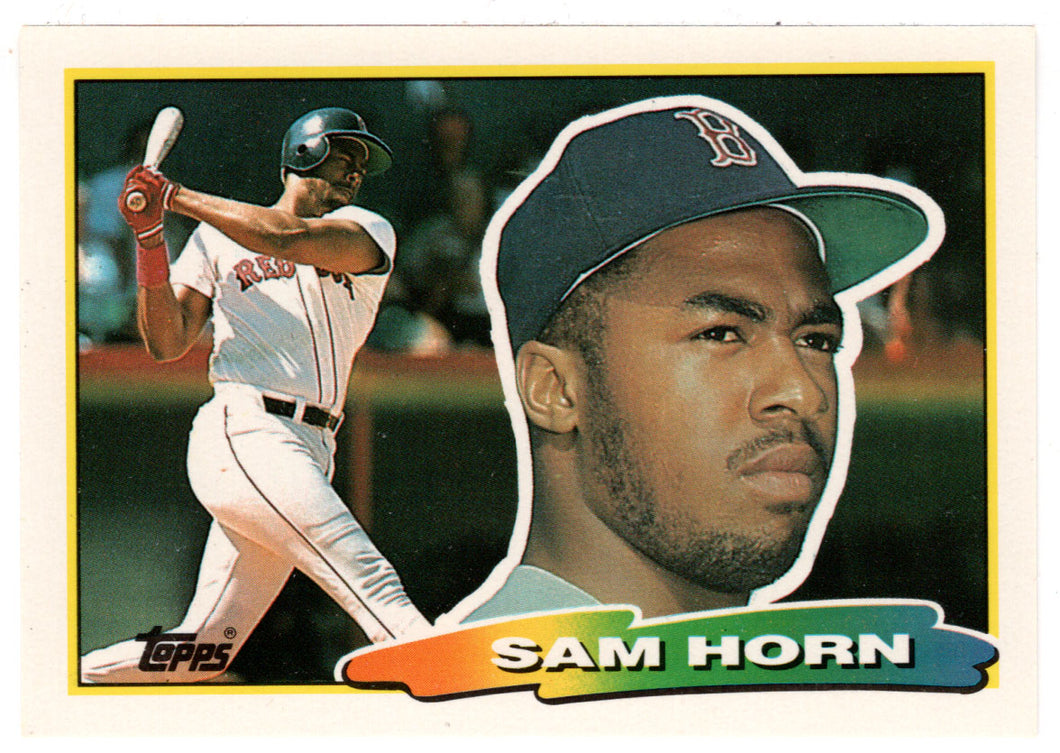 Sam Horn - Boston Red Sox (MLB Baseball Card) 1988 Topps Big # 252 Mint