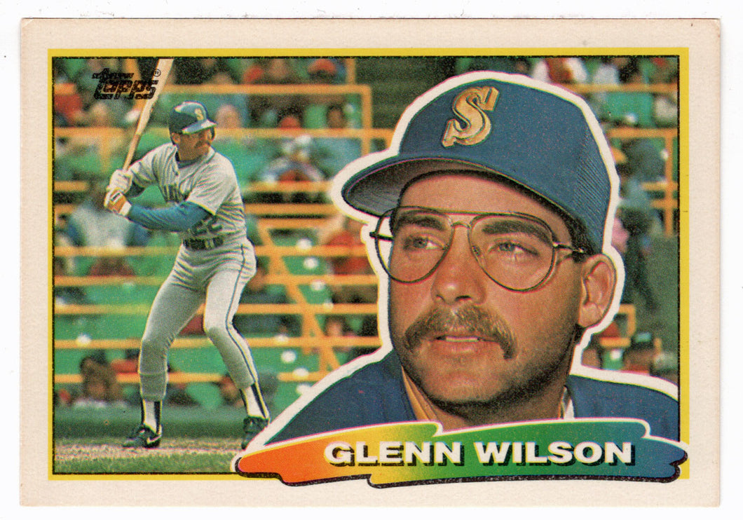 Glenn Wilson - Philadelphia Phillies (MLB Baseball Card) 1988 Topps Big # 260 Mint