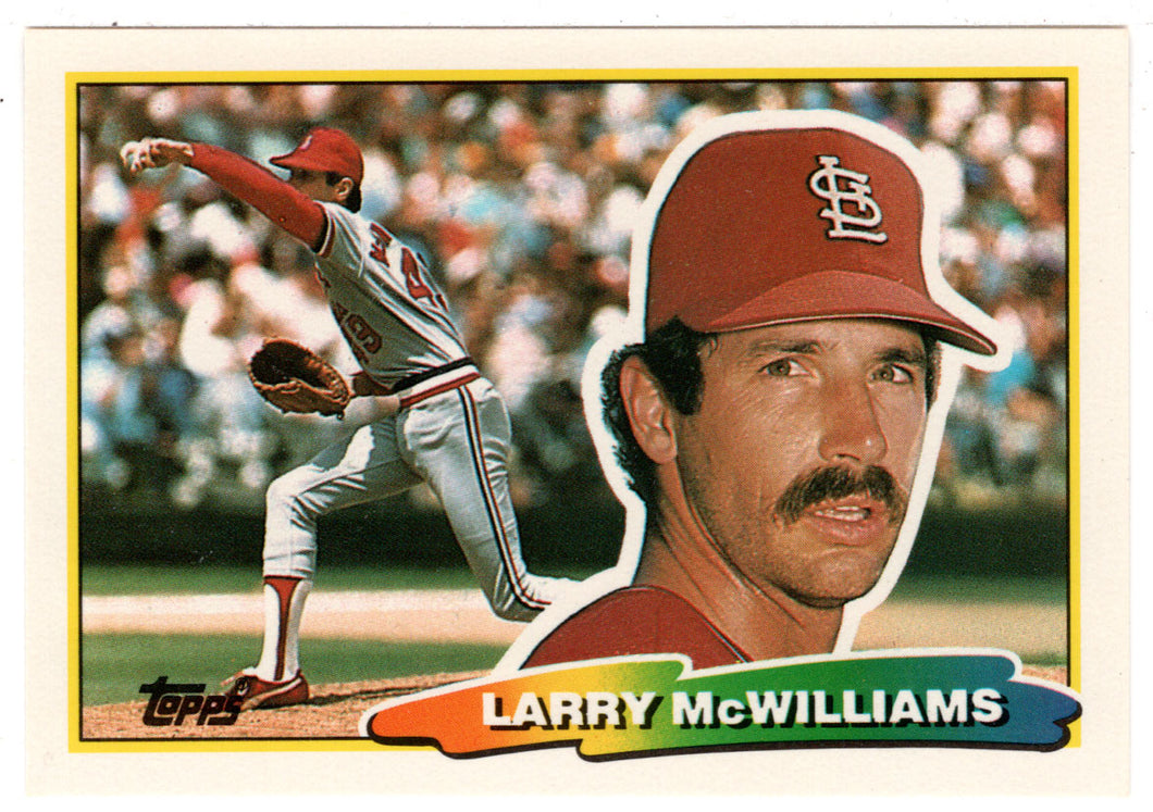 Larry McWilliams - St. Louis Cardinals (MLB Baseball Card) 1988 Topps Big # 261 Mint