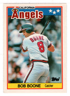 Bob Boone - California Angels (MLB Baseball Card) 1988 Topps UK Mini # 6 Mint