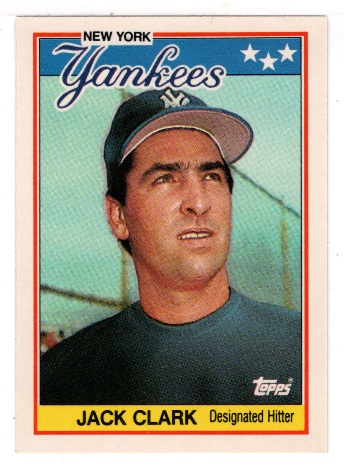 Jack Clark - New York Yankees (MLB Baseball Card) 1988 Topps UK Mini # 13 Mint